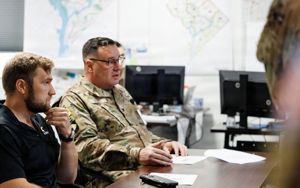 Army technology chief reviews JTF-DC systems ahead of future events