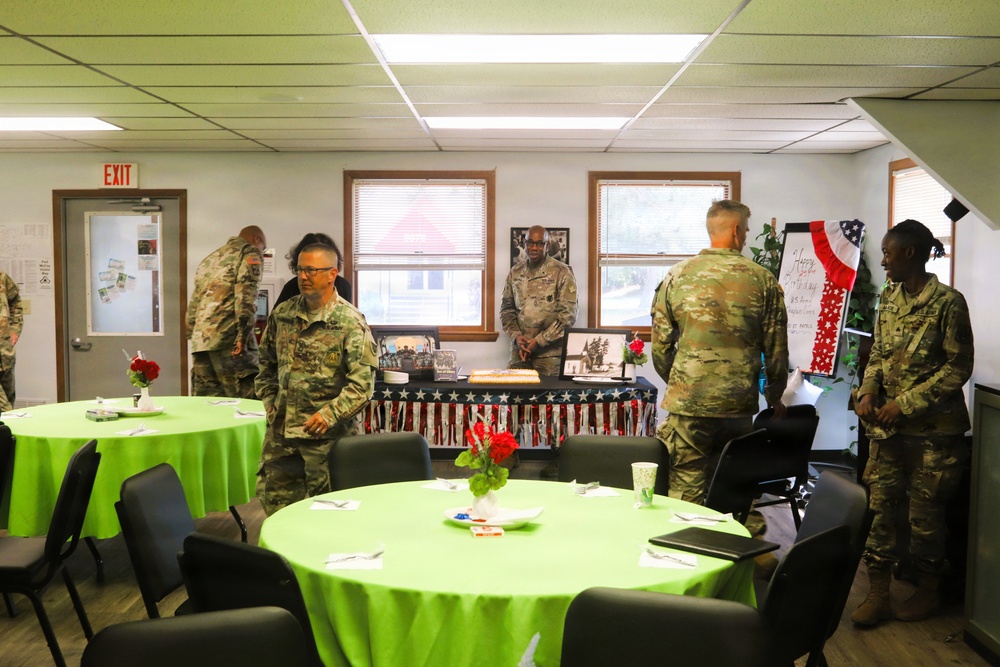 Fort McCoy community celebrates 251st Army Chaplain Corps birthday