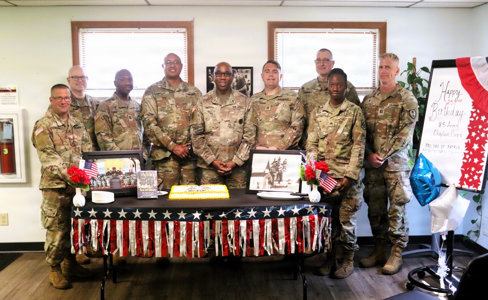 Fort McCoy community celebrates 251st Army Chaplain Corps birthday