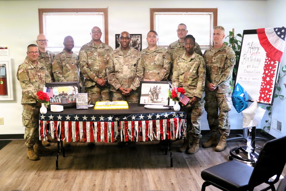 Fort McCoy community celebrates 251st Army Chaplain Corps birthday
