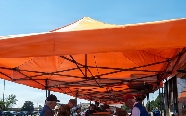 Fairchild AFB drive-through food bank
