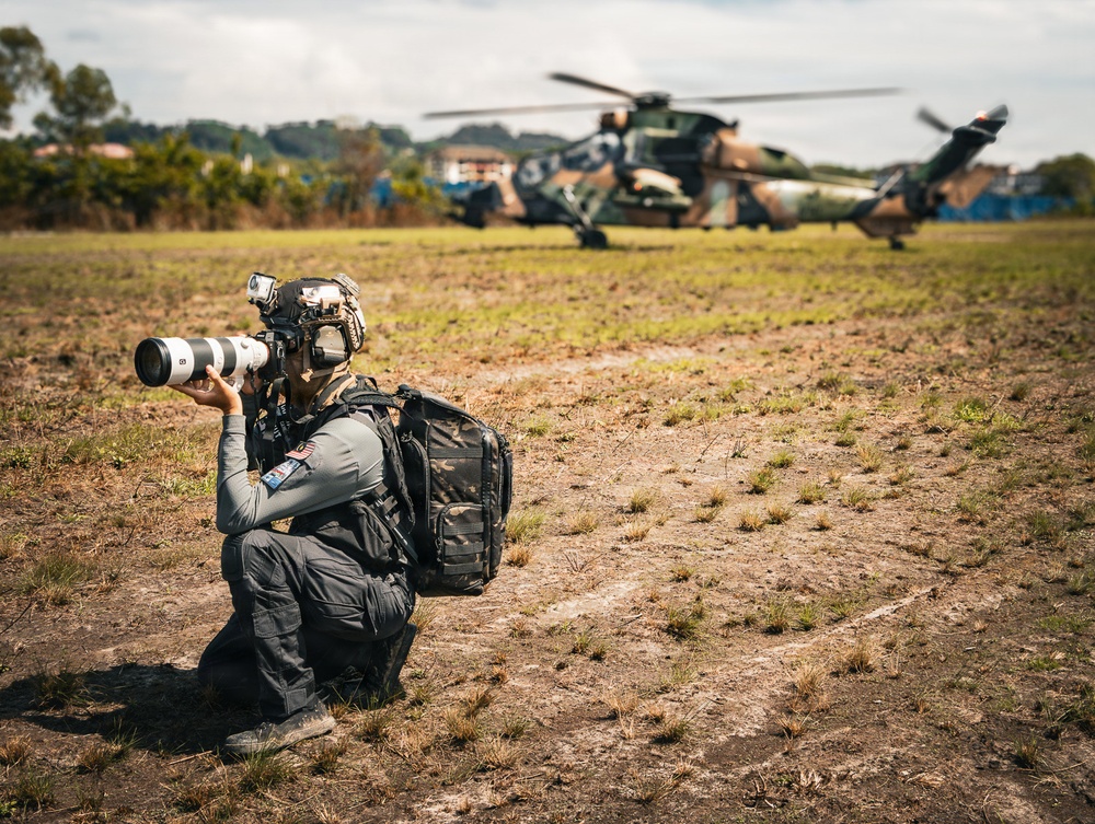 Gagah Setia: Malaysian, Australian and U.S. armies conduct air assault exercise during Keris Strike 26