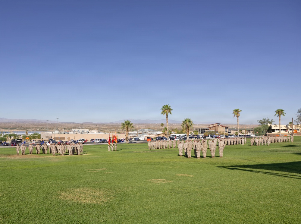 7th Marine Regiment Relief and Appointment Ceremony