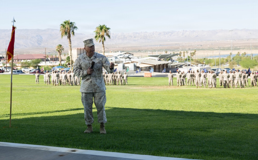 7th Marine Regiment Relief and Appointment Ceremony
