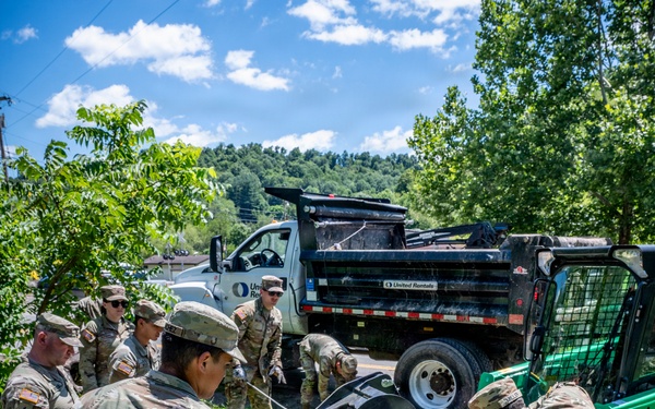 W.Va Guard continues flood recovery efforts