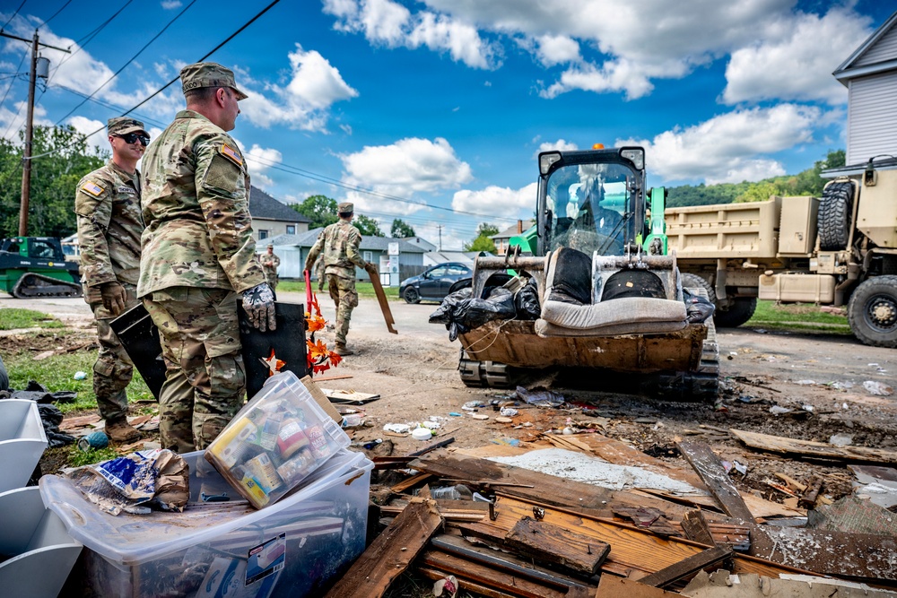 W.Va Guard continues flood recovery efforts
