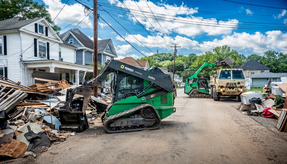 W.Va Guard continues flood recovery efforts