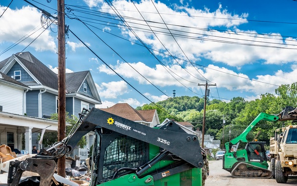 W.Va Guard continues flood recovery efforts