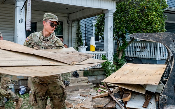 W.Va Guard continues flood recovery efforts