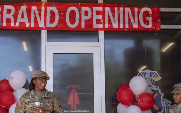 Warrant officer recruiting office grand opening