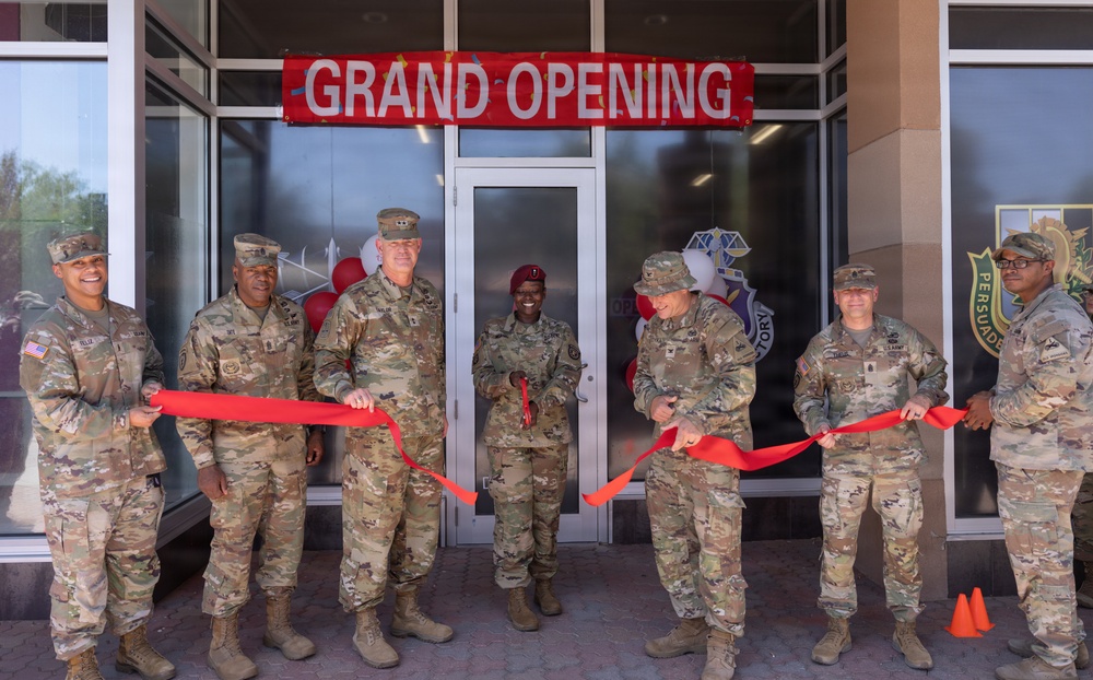 Warrant officer recruiting office grand opening