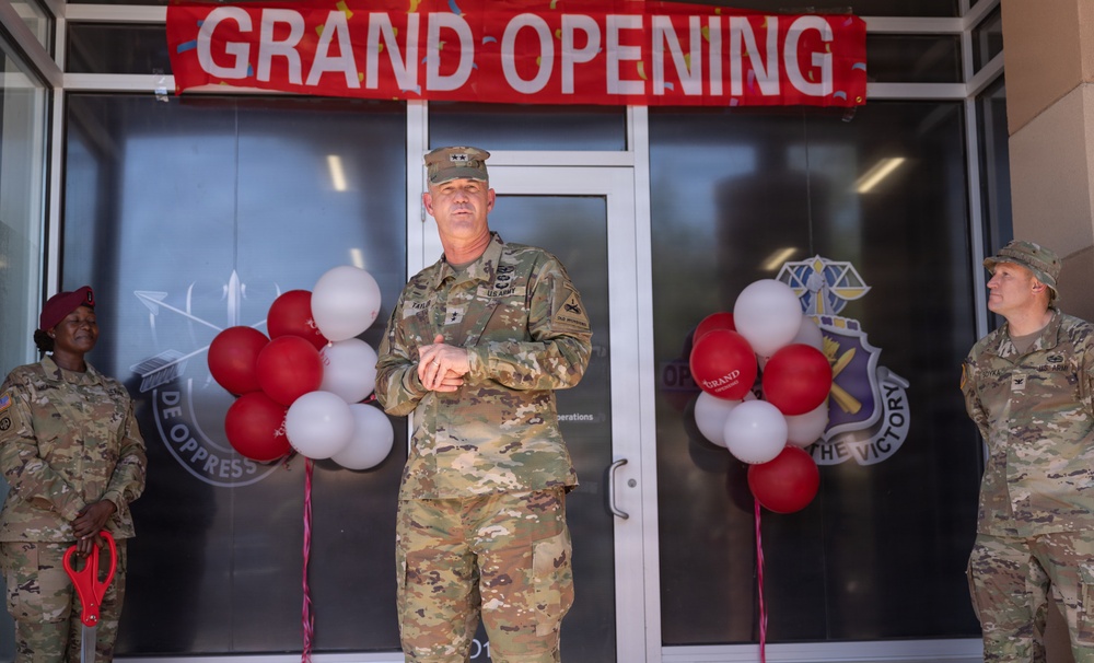 Warrant officer recruiting office grand opening