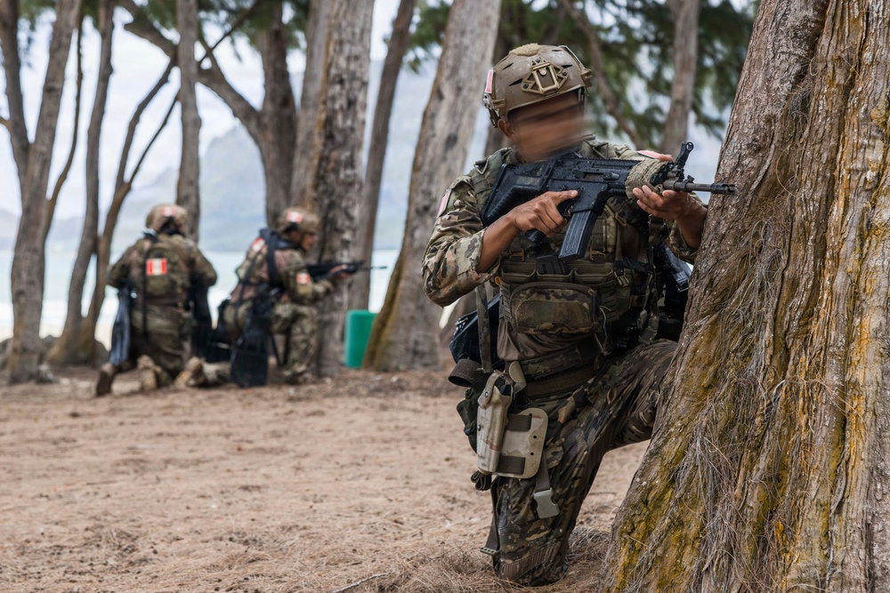 Multinational special forces integrate during RIMPAC 2026