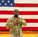 Soldier Poses for Combatives Tournament Portrait
