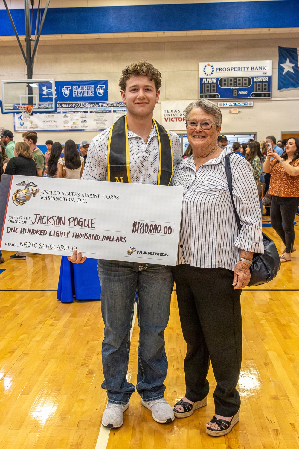 NROTC Check Presentation