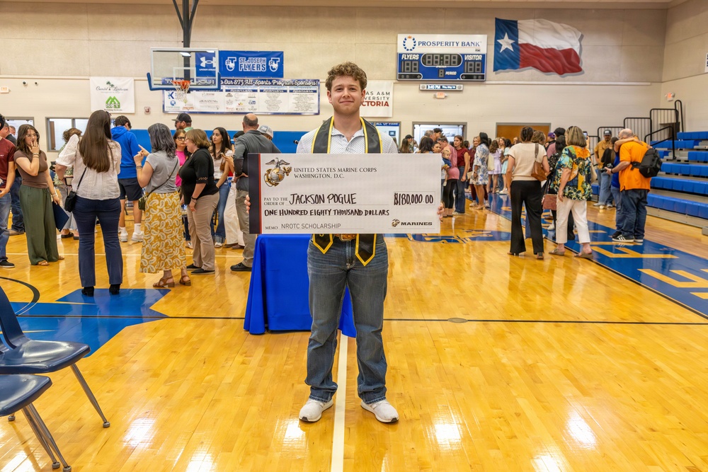 NROTC Check Presentation