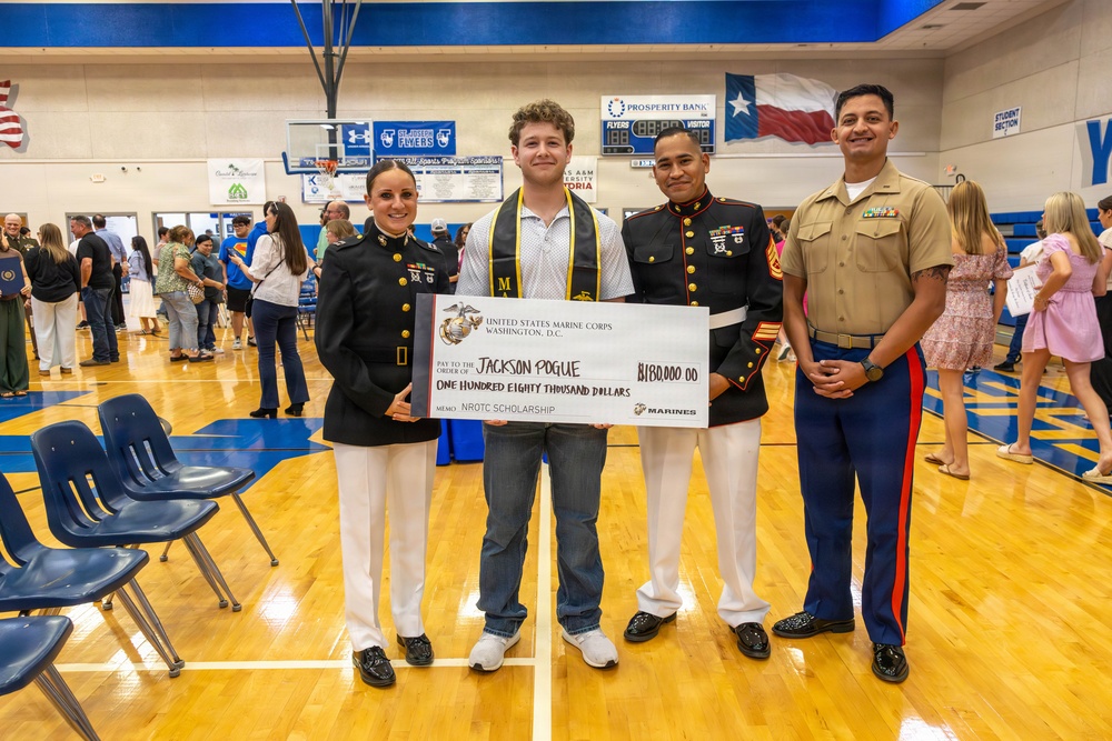 NROTC Check Presentation