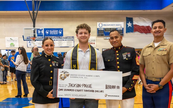 NROTC Check Presentation