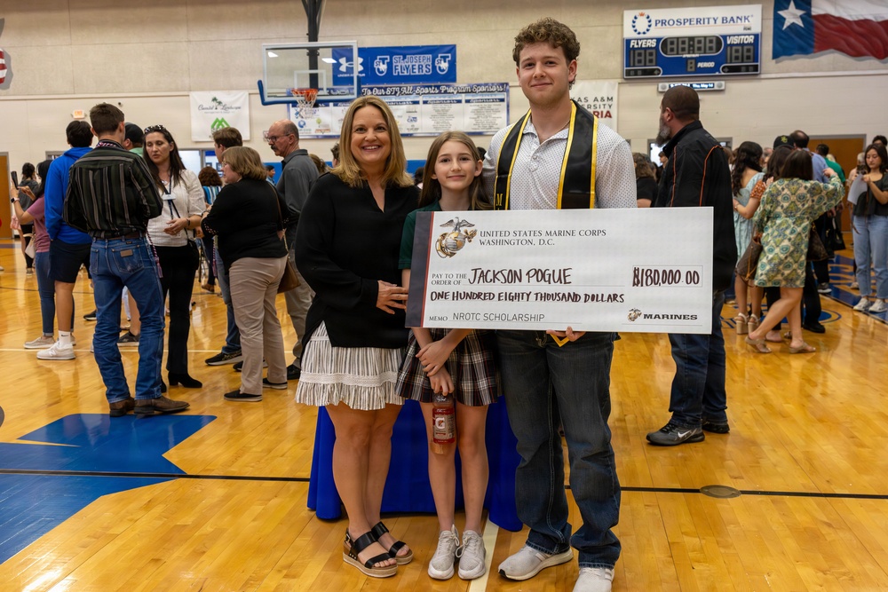 NROTC Check Presentation