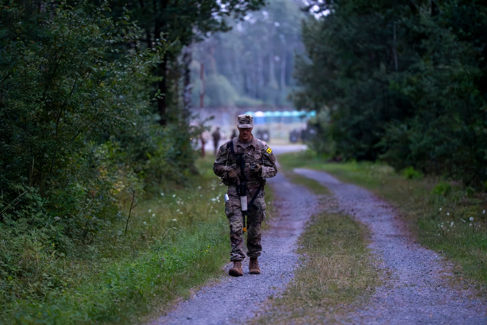USAREUR-AF Best Squad Competition Night Land Navigation
