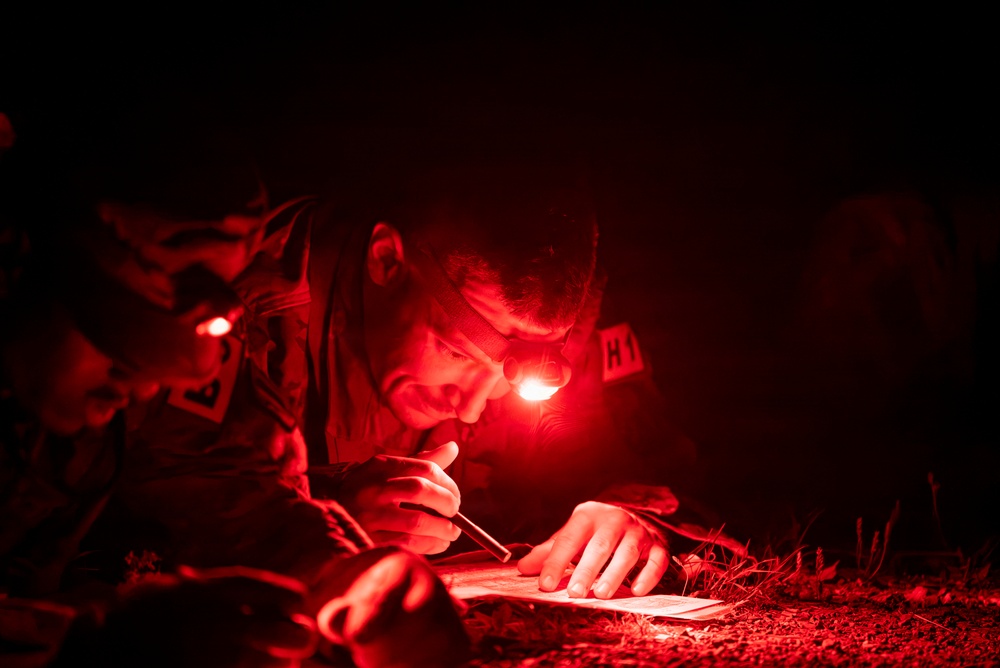 USAREUR-AF Best Squad Competition Night Land Navigation
