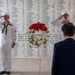 Katsuaki Kamiji, mayor of the city of Yokosuka, visits the USS Arizona Memorial with Adm. Steve Koehler, commander, U.S. Pacific Fleet