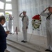 Katsuaki Kamiji, mayor of the city of Yokosuka, visits the USS Arizona Memorial with Adm. Steve Koehler, commander, U.S. Pacific Fleet