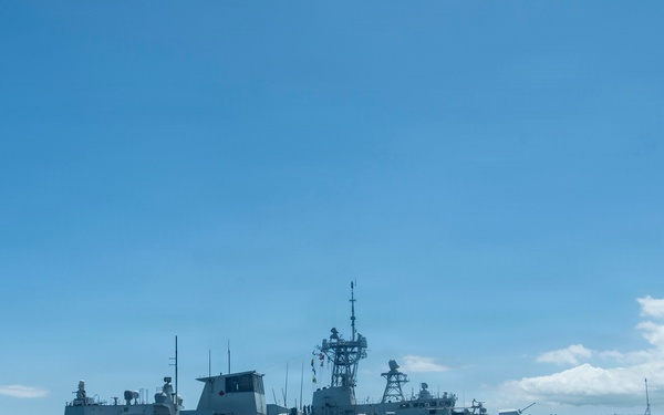 Multinational ships return to Pearl Harbor for the final days of RIMPAC 2026