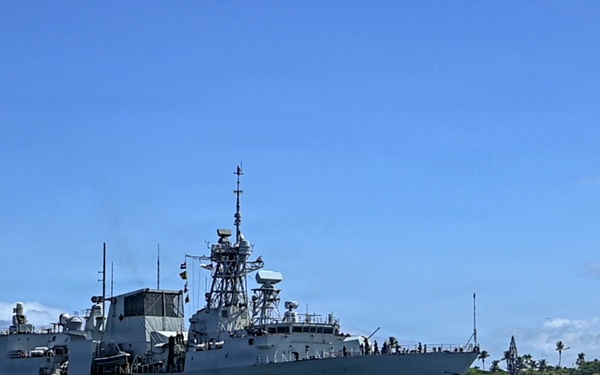 Multinational ships return to Pearl Harbor for the final days of RIMPAC 2026