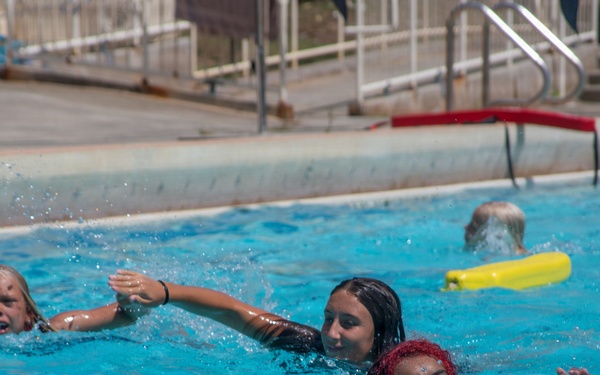 MCBH Water Safety Teaches The Youth Lifesaving Techniques