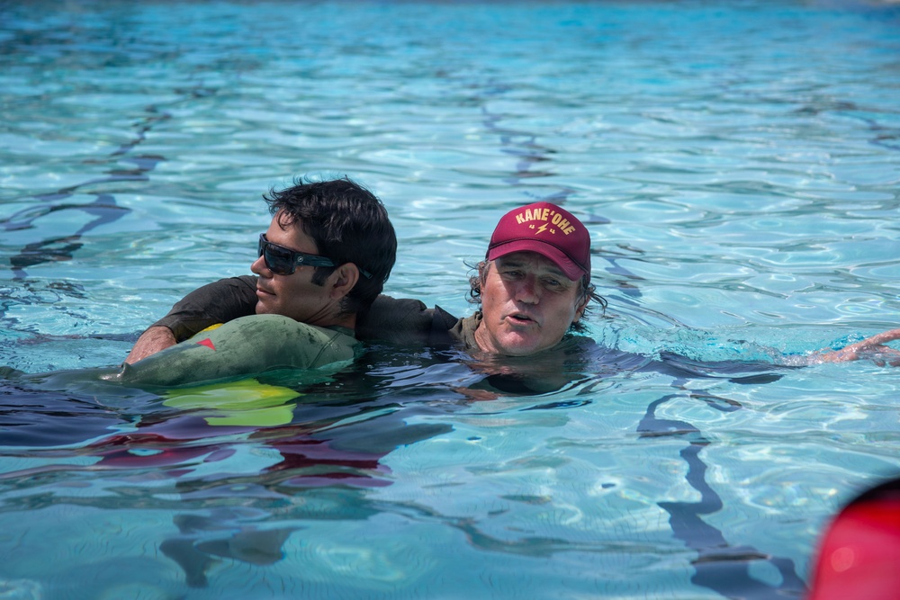 MCBH Water Safety Teaches The Youth Lifesaving Techniques