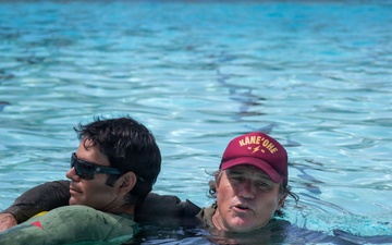 MCBH Water Safety Teaches The Youth Lifesaving Techniques