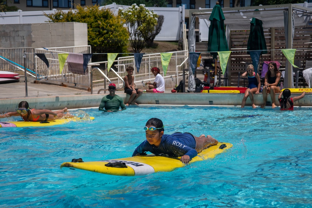 MCBH Water Safety Teaches The Youth Lifesaving Techniques