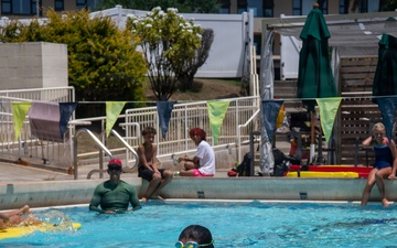 MCBH Water Safety Teaches The Youth Lifesaving Techniques