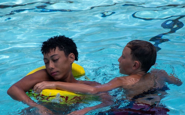 MCBH Water Safety Teaches The Youth Lifesaving Techniques