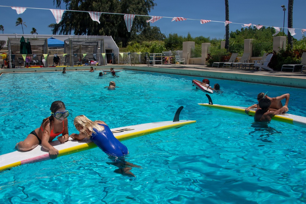 MCBH Water Safety Teaches The Youth Lifesaving Techniques