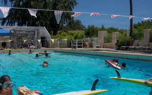 MCBH Water Safety Teaches The Youth Lifesaving Techniques