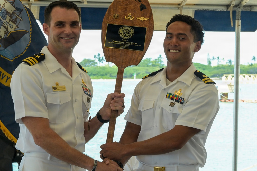 Mobile Diving and Salvage Unit 1 Disestablished; Explosive Ordnance Disposal Mobile Unit 9 Reestablished