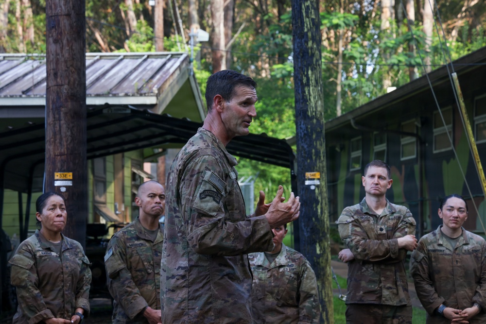 Bartholomees says farewell with final PT