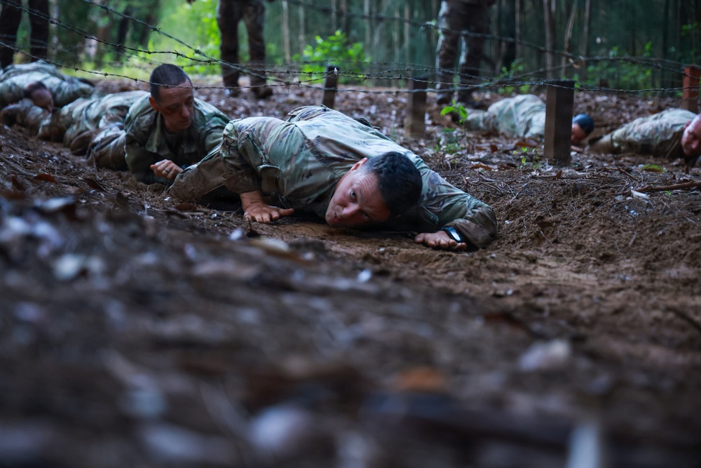 Maj. Gen. James B. Bartholomees says farewell with final PT