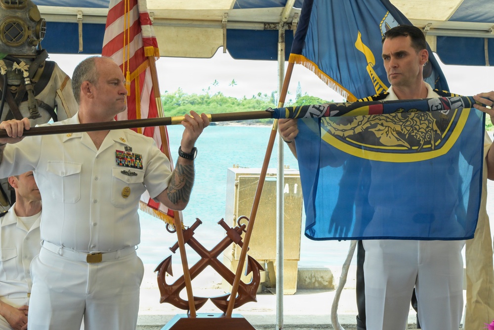 Mobile Diving and Salvage Unit 1 Disestablished; Explosive Ordnance Disposal Mobile Unit 9 Reestablished