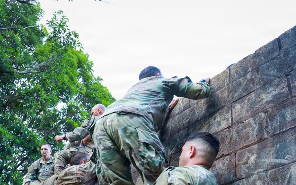 Maj. Gen. James B. Bartholomees says farewell with final PT