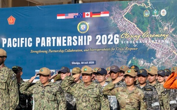 Pacific Partnership 2026 concludes second mission stop in Sibolga, Indonesia with closing ceremony
