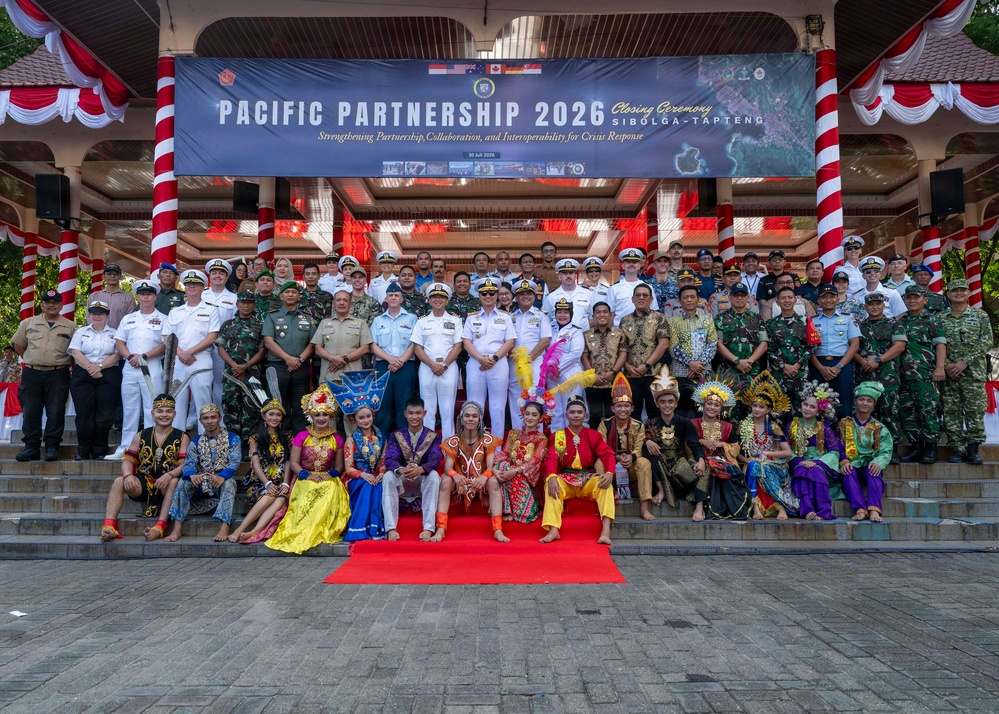 Pacific Partnership 2026 concludes second mission stop in Sibolga, Indonesia with closing ceremony