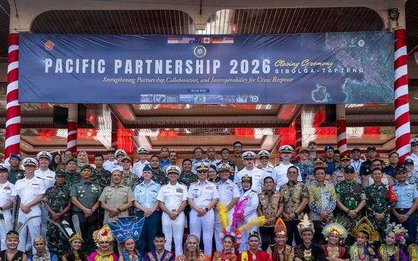 Pacific Partnership 2026 concludes second mission stop in Sibolga, Indonesia with closing ceremony