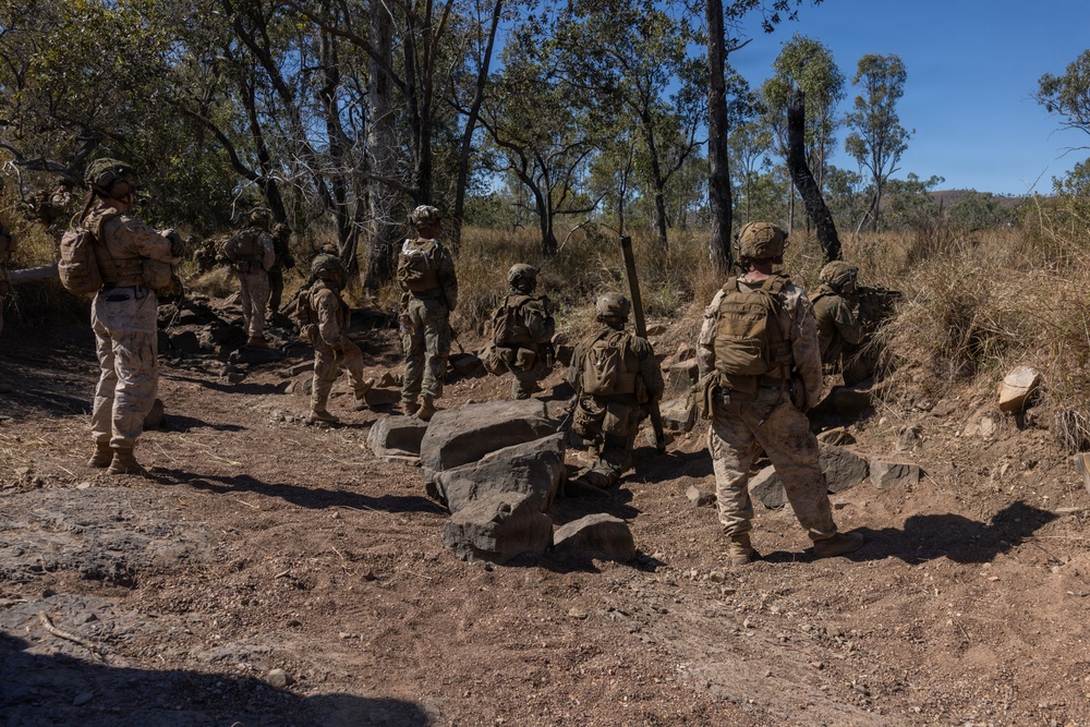 Predator’s Run 26: MRF-D Marines conduct platoon attack drills