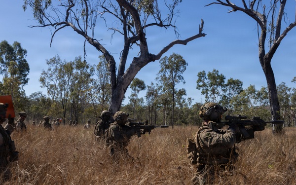 Predator’s Run 26: MRF-D Marines conduct platoon attack drills