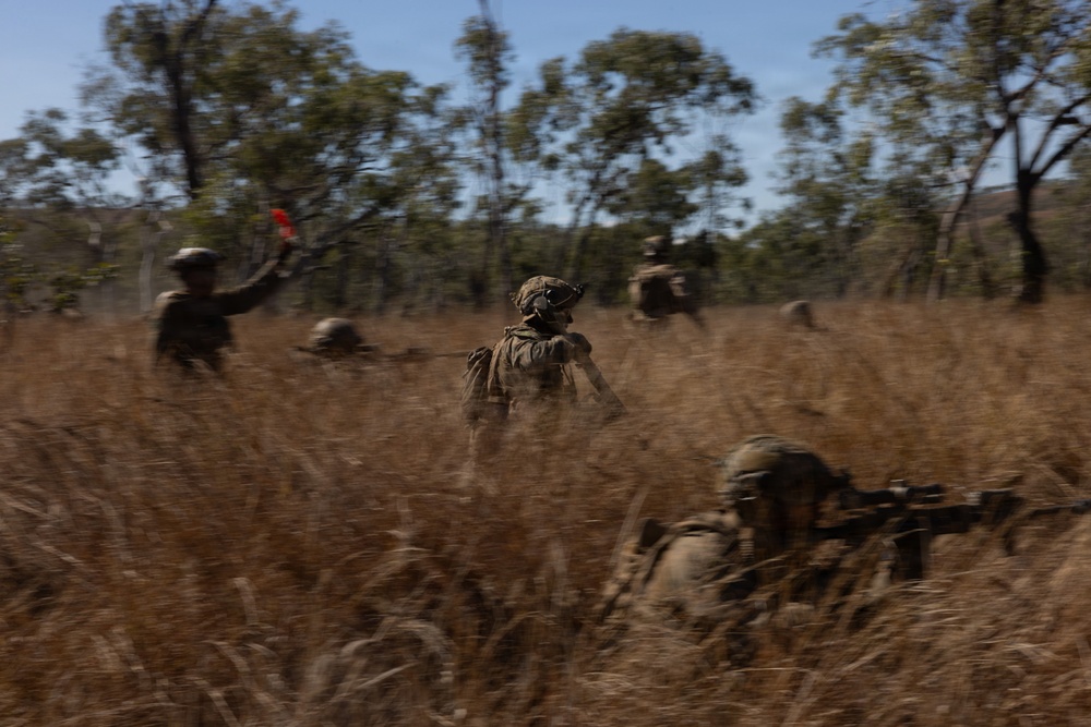 Predator’s Run 26: MRF-D Marines conduct platoon attack drills