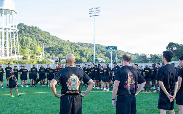 25th Transportation Battalion Marks 84th Army Transportation Corps Anniversary with Camp Carroll Run
