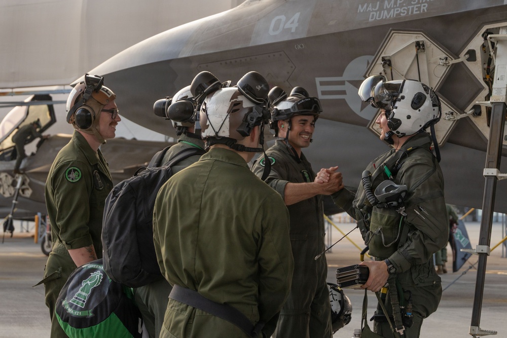VMFA-121 returns home from 31st Marine Expeditionary Unit